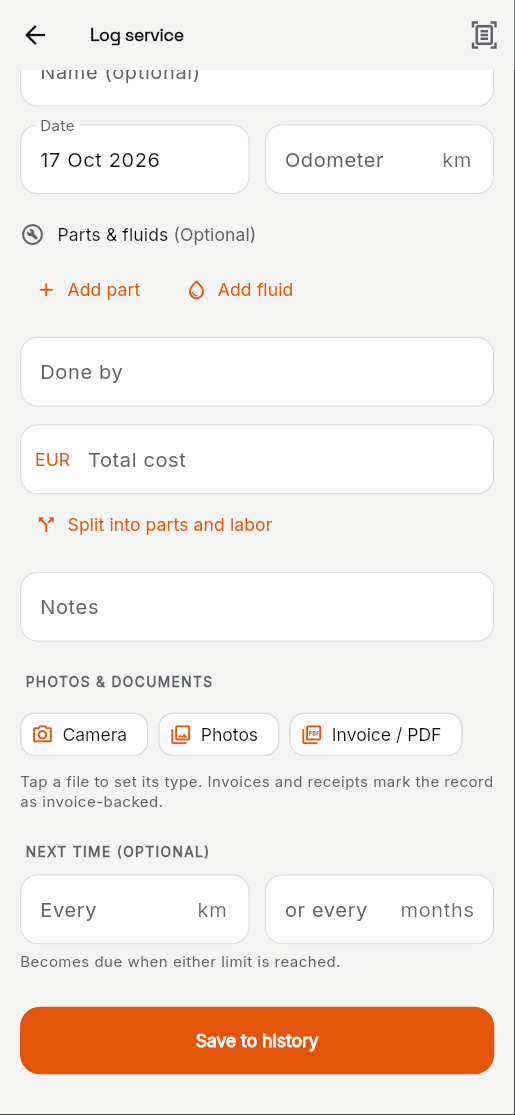3. Set when it’s due next to plan it with reminders.